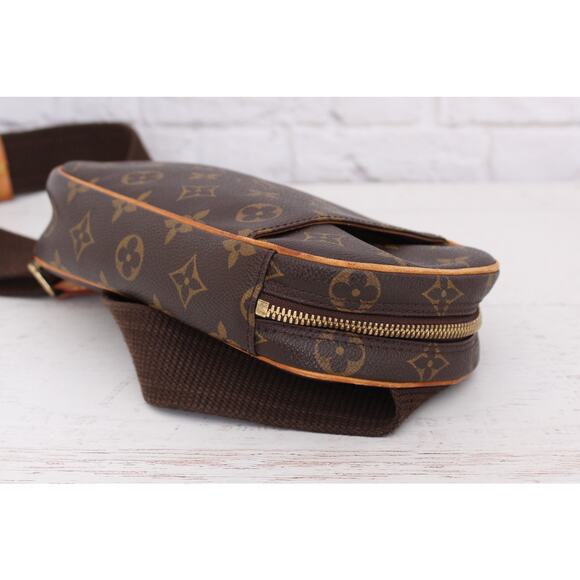 Louis Vuitton Pochette Gange Monogram Bumbag Belt Waist Crossbody Pouch A4285 - Picture 8 of 13